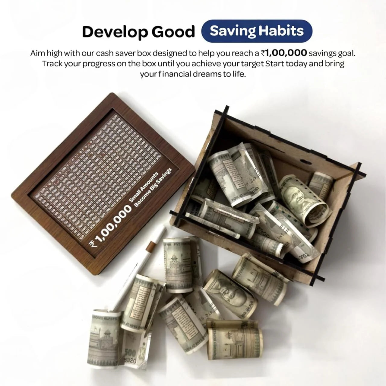 1 Lakh Money Saving Piggy Bank
