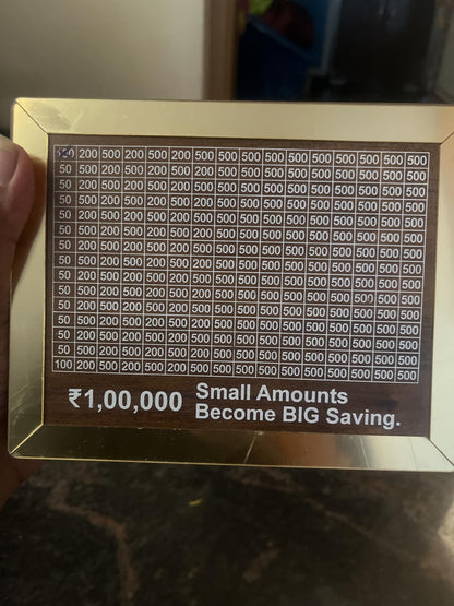 1 Lakh Money Saving Piggy Bank